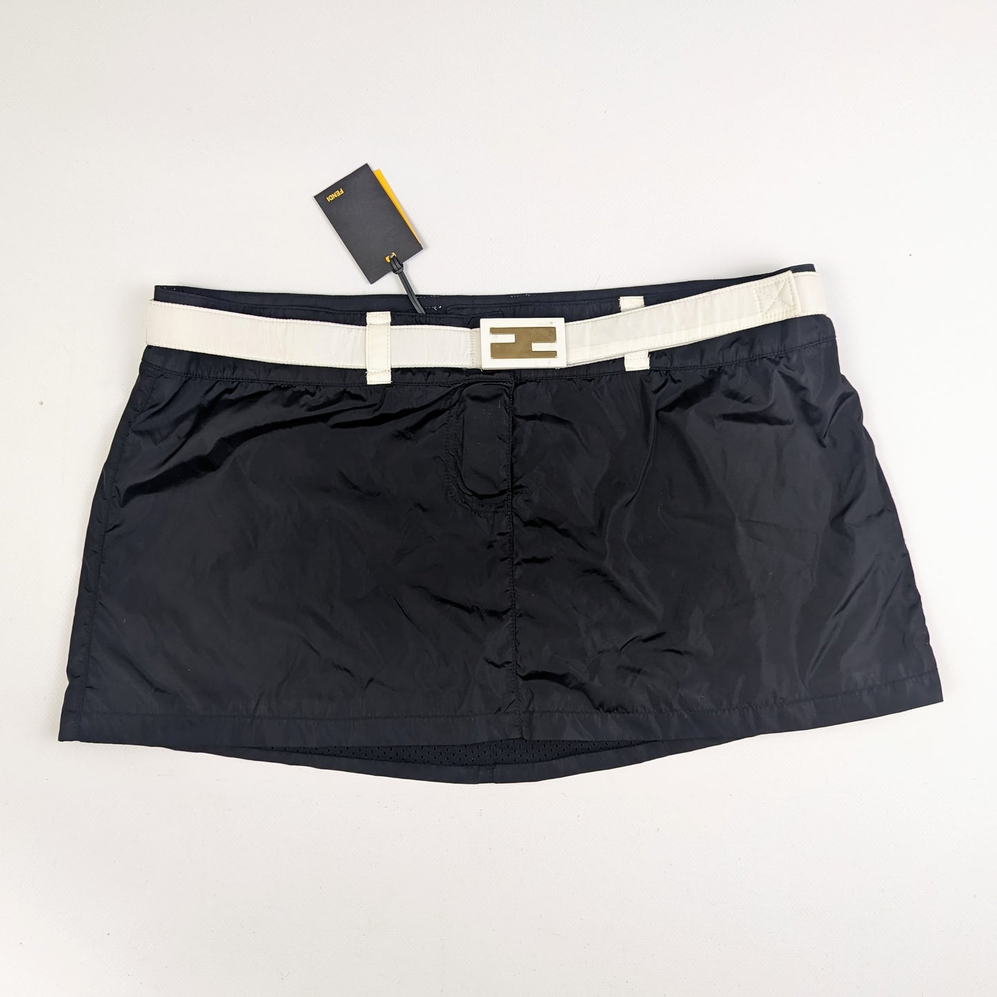 Fendi Logo Mini Skirt - S