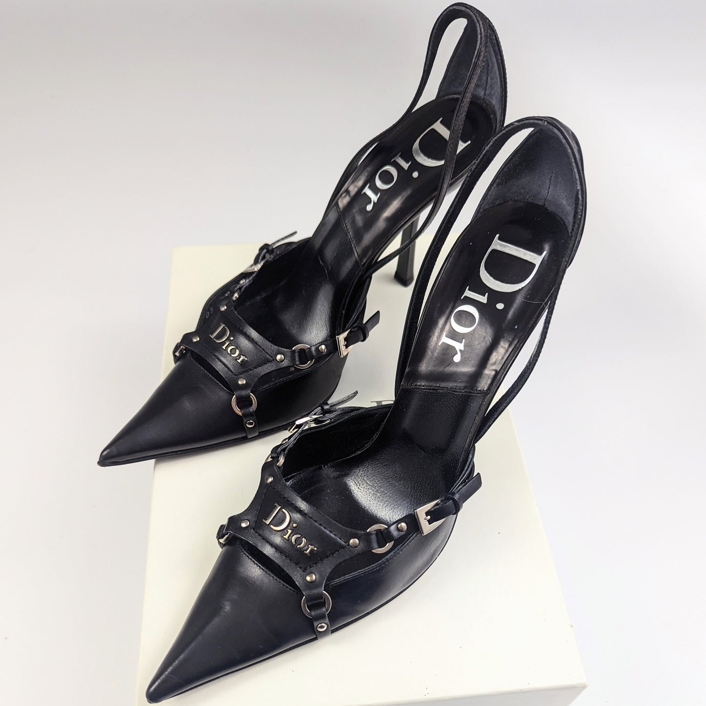 Dior sandals by Galliano Bondage collection F/W 2003 - T38