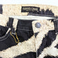 Roberto Cavalli Zebra pattern jeans - S