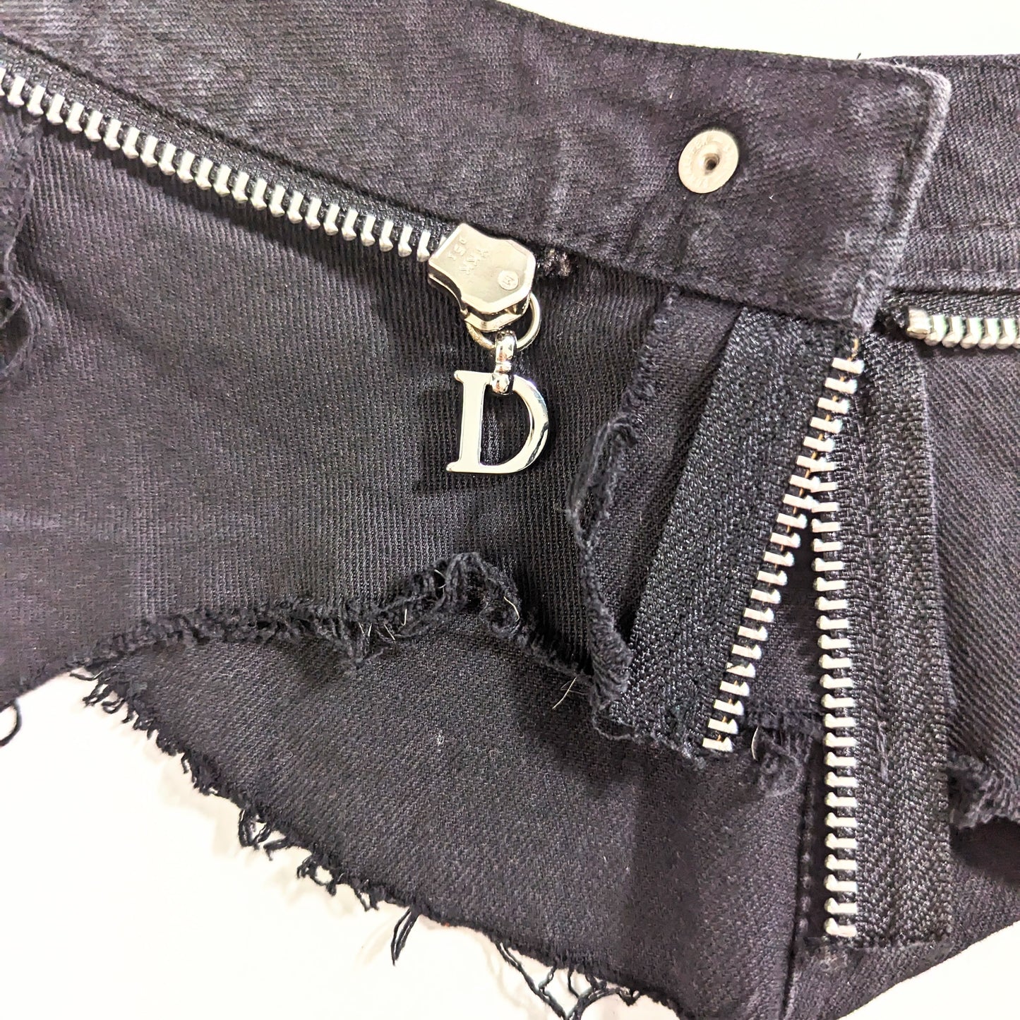 Denim belt - S/S 2001 Dior by Galliano