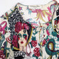 3-piece set Gitane Tatoo Dior print by Galliano - M