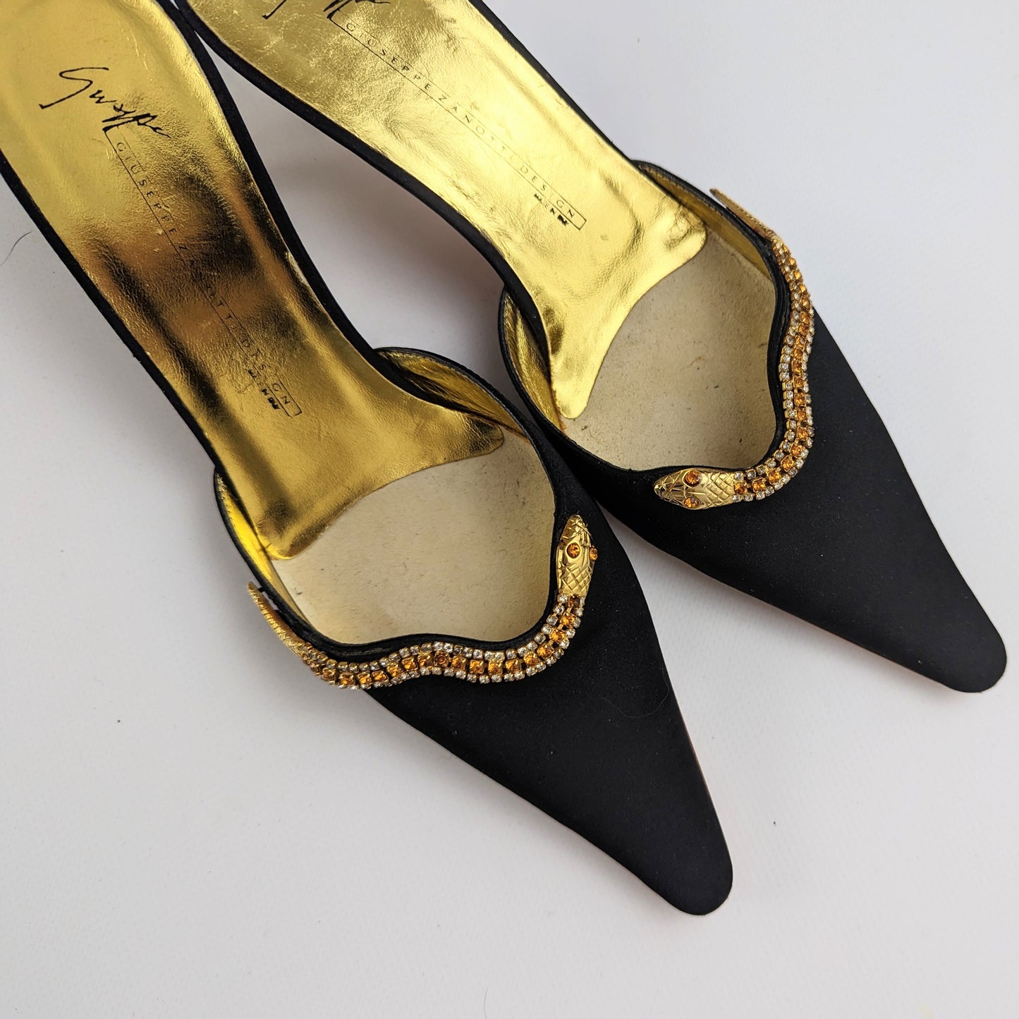 Giuseppe Zanotti snake mules - FR38,5|5,5UK|8,5US