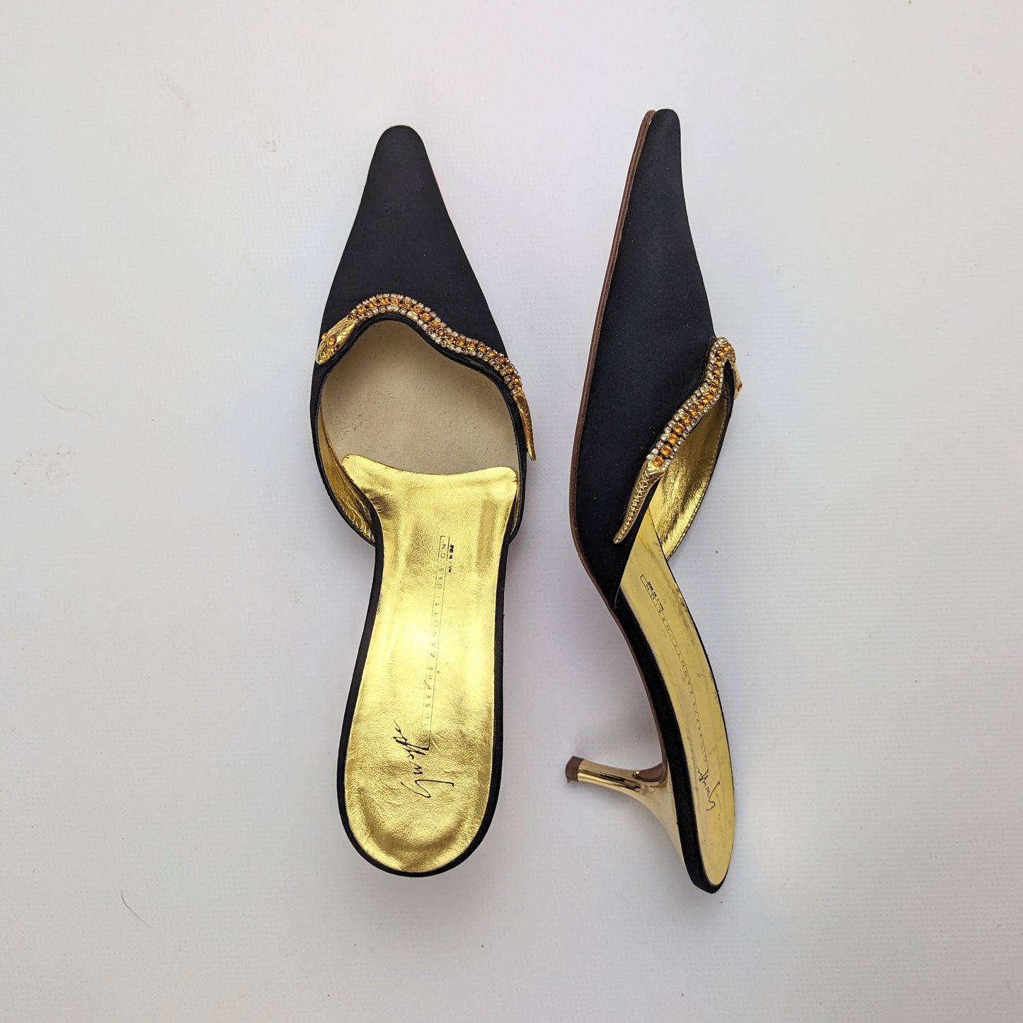 Giuseppe Zanotti snake mules - FR38,5|5,5UK|8,5US